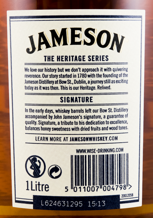 Jameson Signature 1L