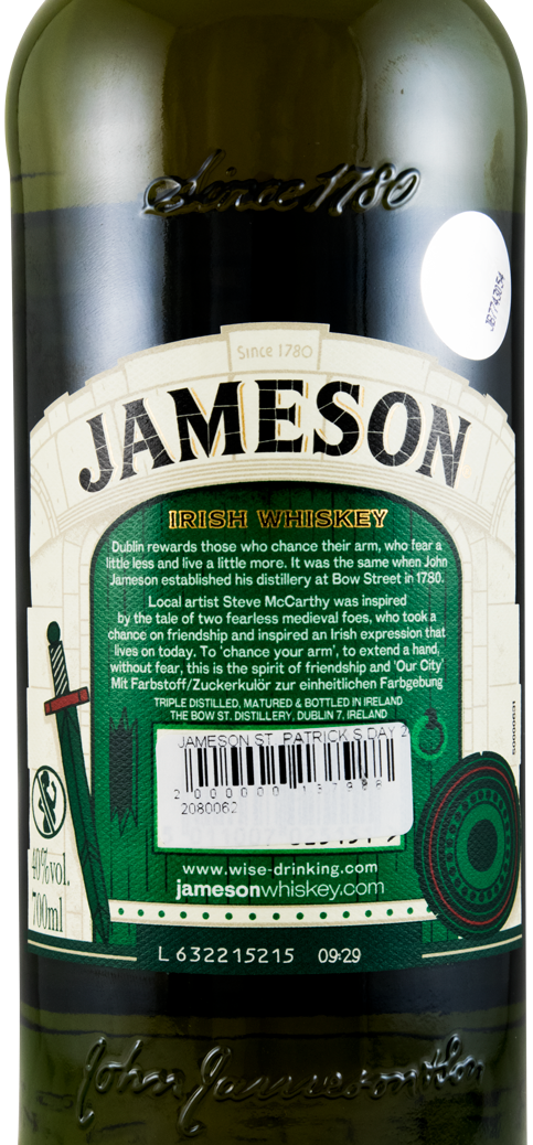 Jameson St. Patrick's Day Edição Limitada 2017