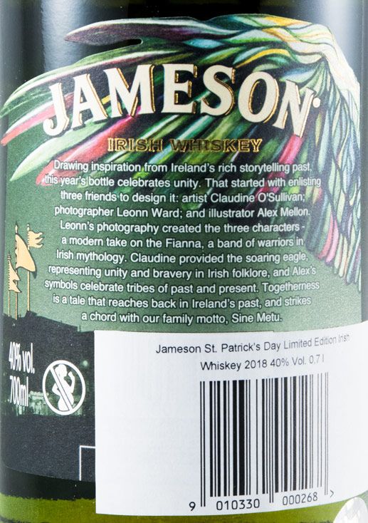 Jameson St. Patrick's Day Edição Limitada 2018