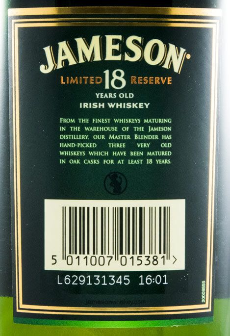 Jameson Limited Reserve 18 anos