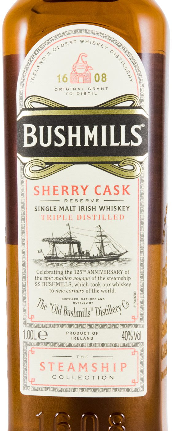 Bushmills The Steamship Collection Sherry Cask Single Malt 1L