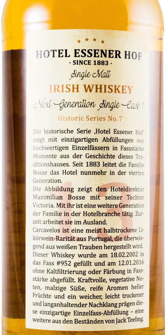 Hotel Essener Hof ex-Carcavelos Cask Single Malt 13 years