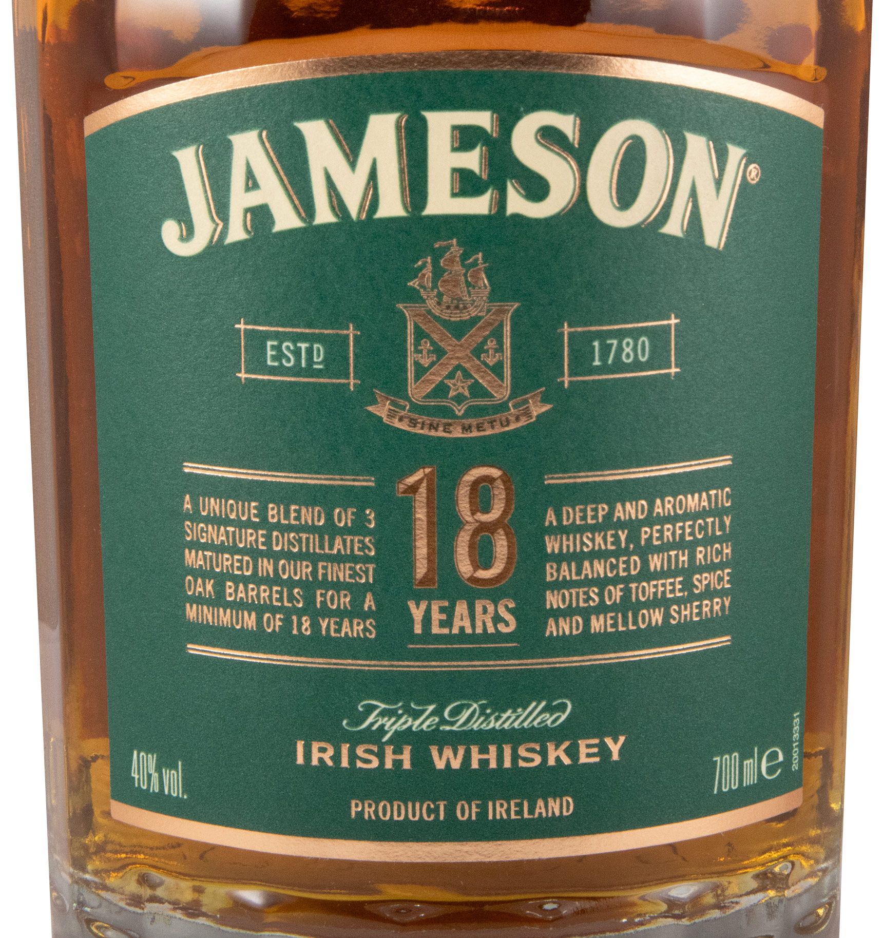 Jameson 18 anos
