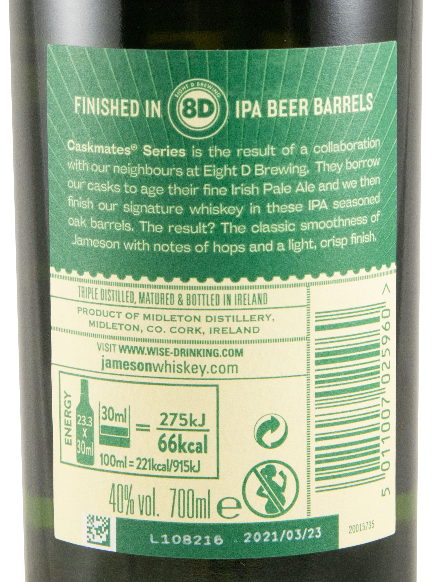 Jameson Caskmates IPA Edition