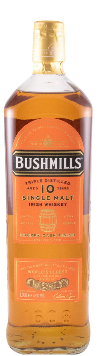 Bushmills Sherry Cask Triple Distilled 10 anos