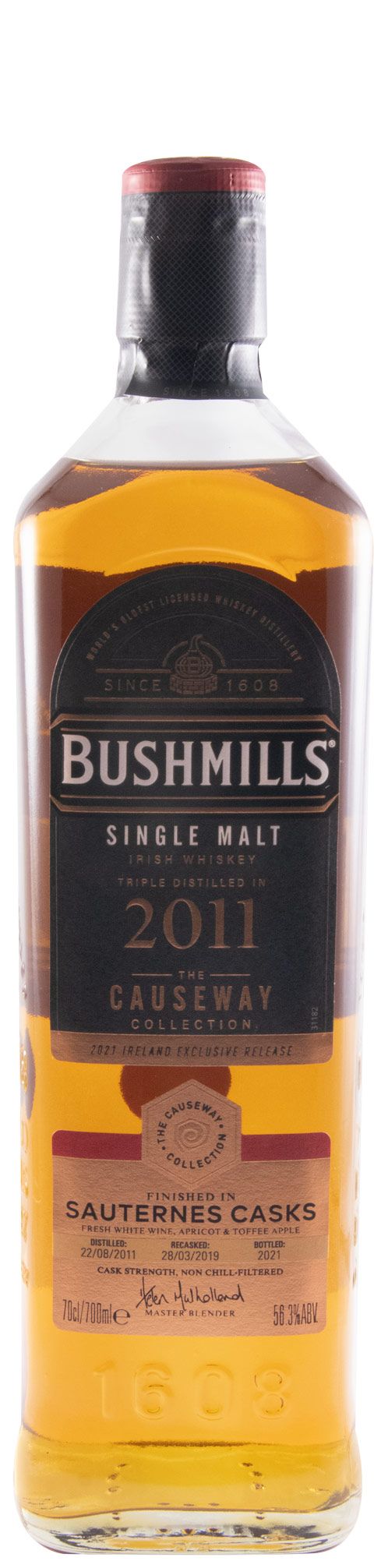 2011 Bushmills The Causeway Collection Sauternes Casks Single Malt