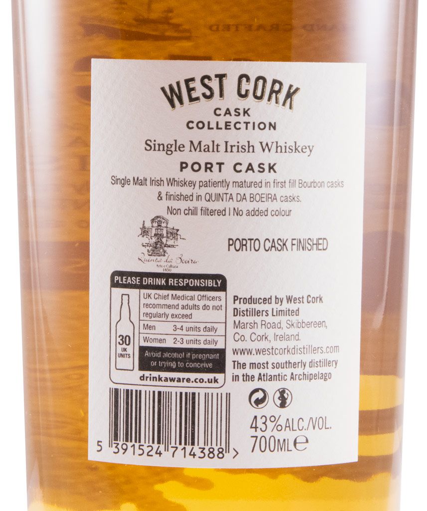 West Cork Port Cask Finished Single Malt