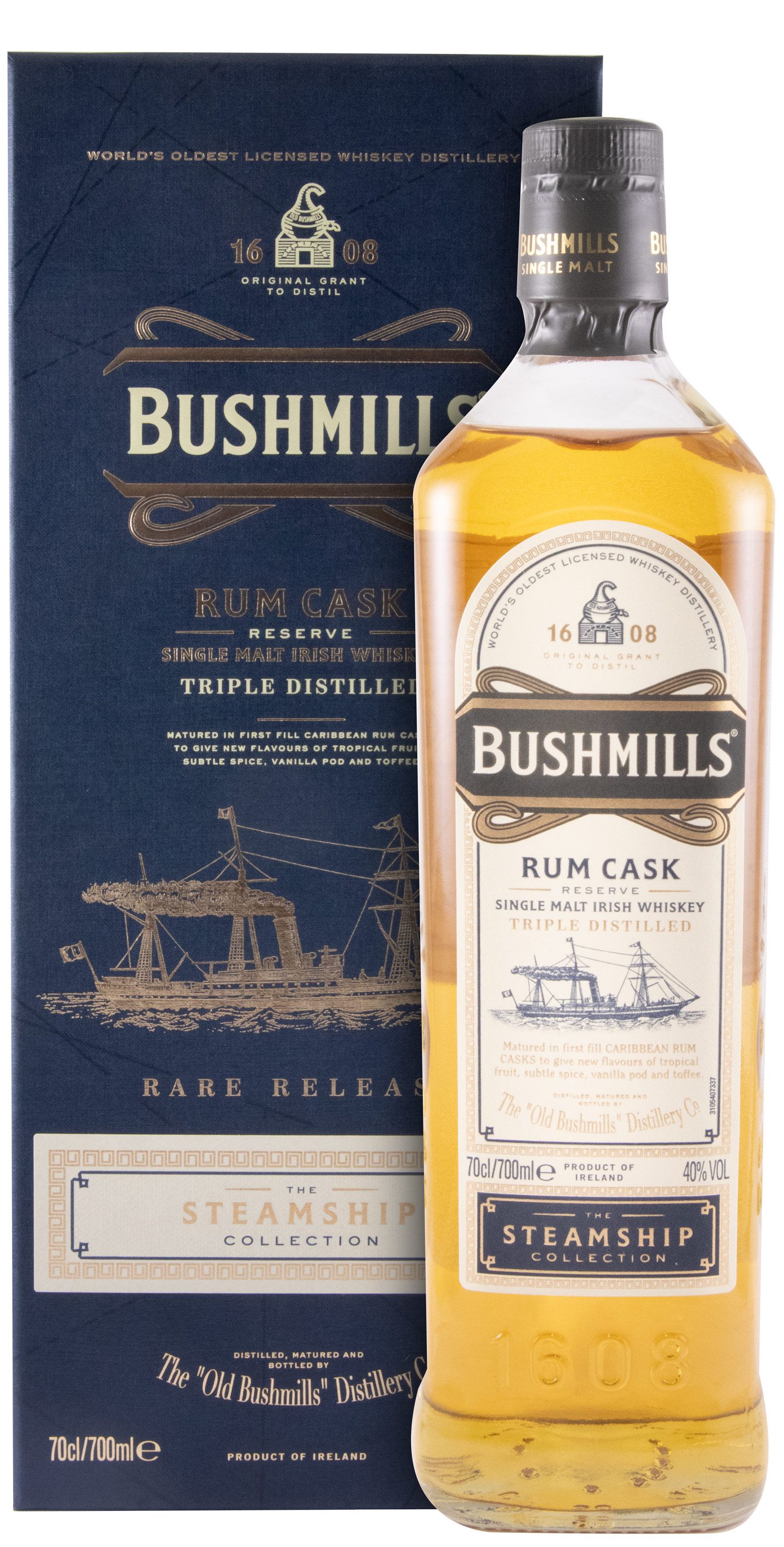 Bushmills Rum Cask The Steamship Collection