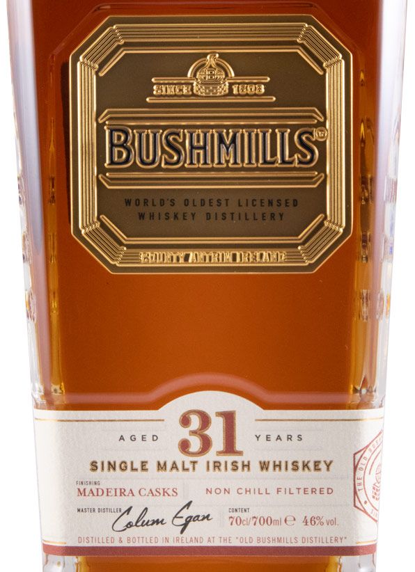 Bushmills Madeira Cask Finish 31 anos