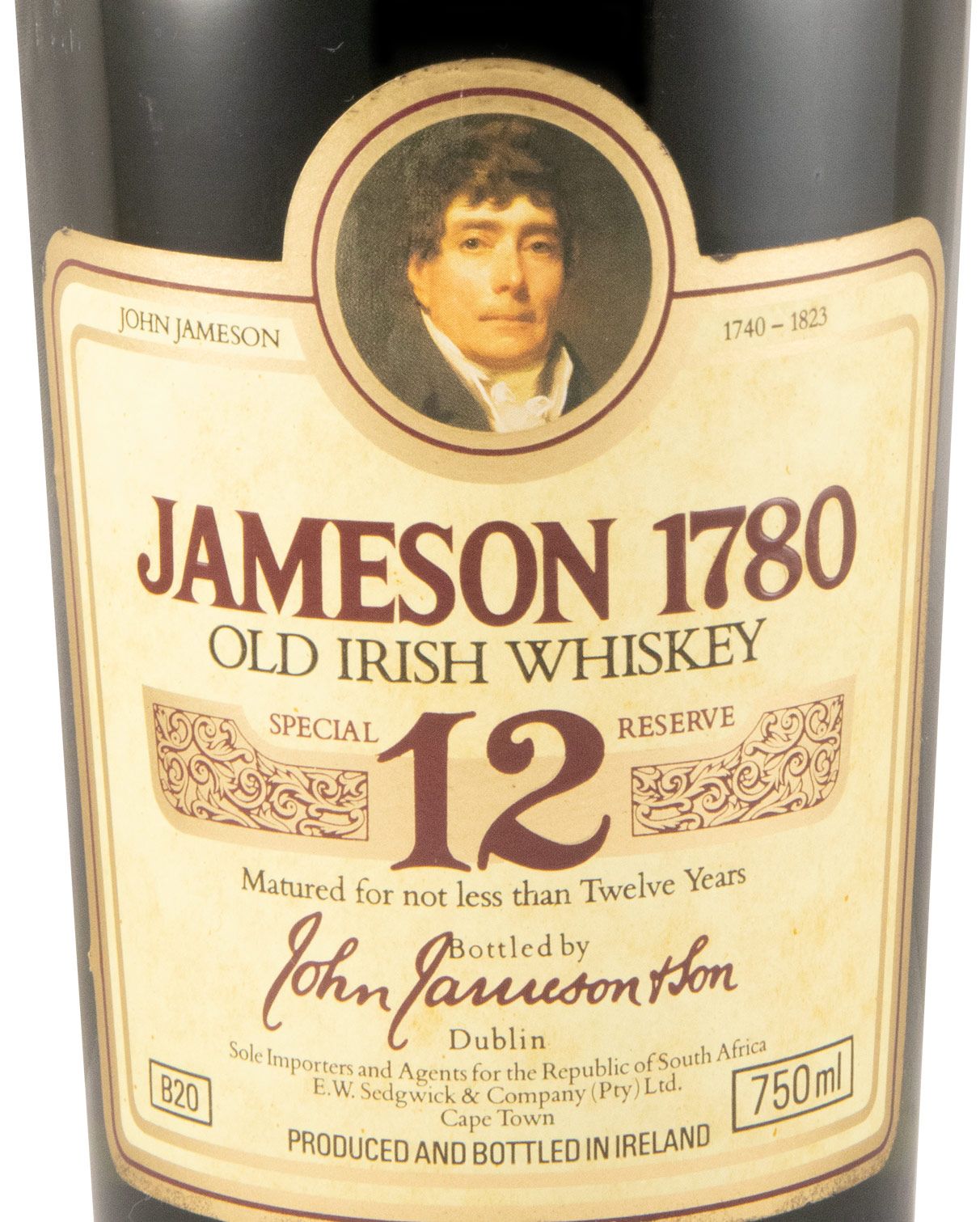 Jameson 1780 Special Reserve 12 years 75cl