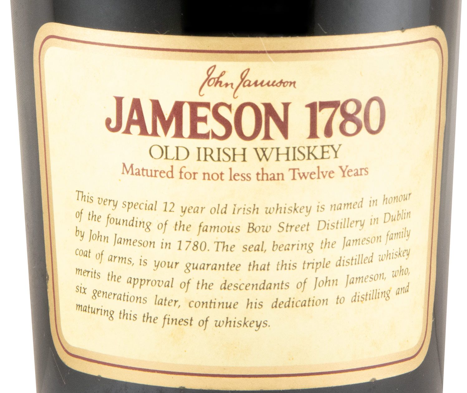 Jameson 1780 Special Reserve 12 years 75cl