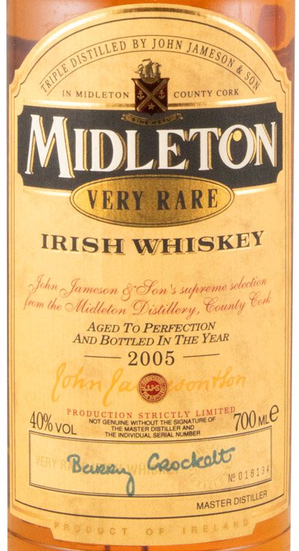 Midleton Very Rare (engarrafado em 2005)
