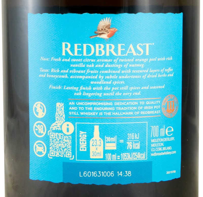 Redbreast Moscatel Wine Cask Edition