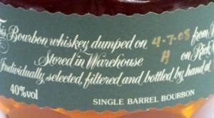 Blanton's Special Reserve