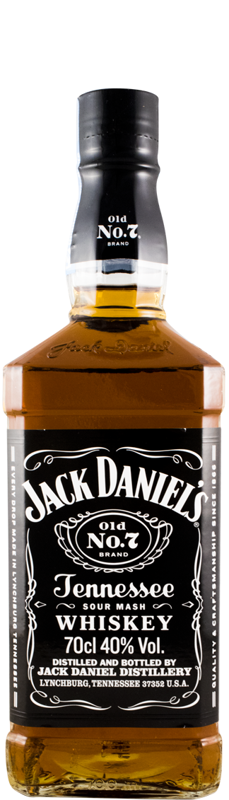 Jack Daniel's c/ 2 Copos (caixa em metal)