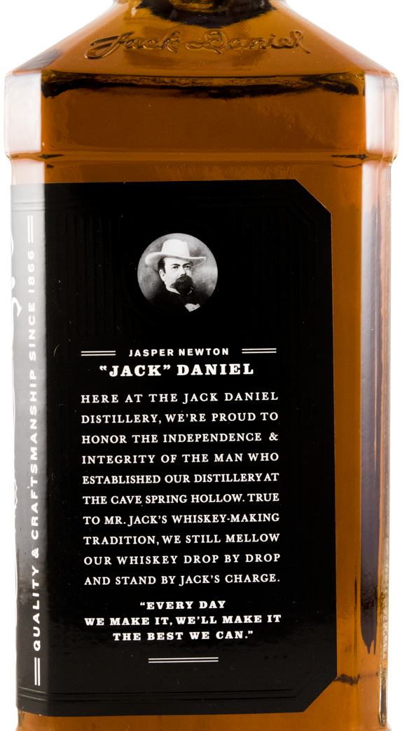 Jack Daniel's c/ 2 Copos (caixa em metal)