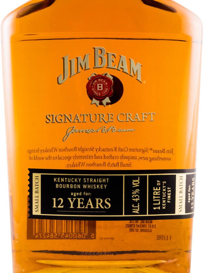 Jim Beam Signature Craft 12 anos 1L