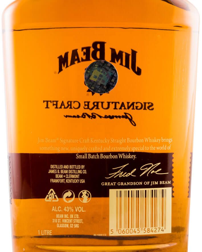 Jim Beam Signature Craft 12 anos 1L