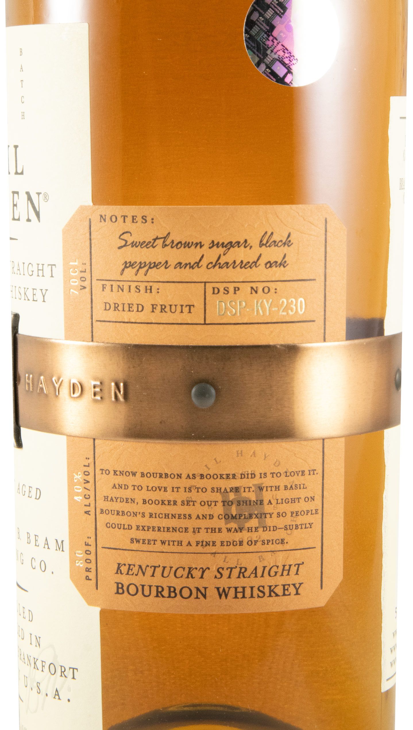 Basil Hayden's Kentucky Straight Bourbon