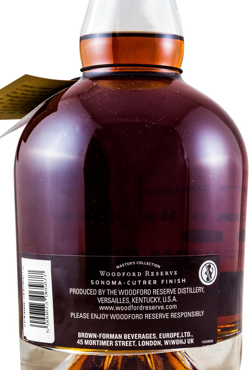 Woodford Reserve Sonoma-Cutrer Finish