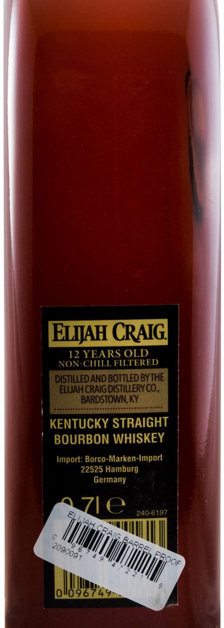 Elijah Craig Barrel Proof