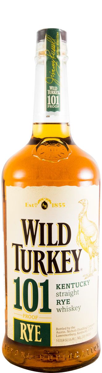 Wild Turkey Straight Rye 101 Proof 1L