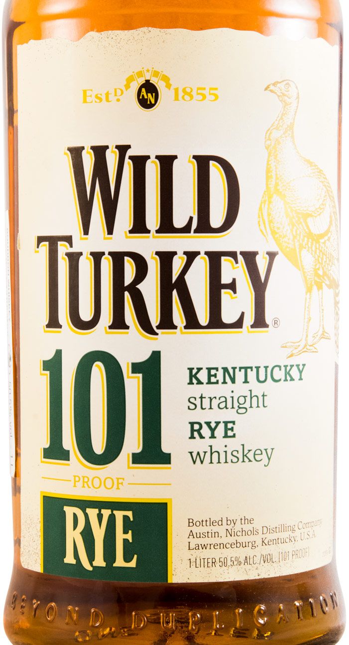 Wild Turkey Straight Rye 101 Proof 1L