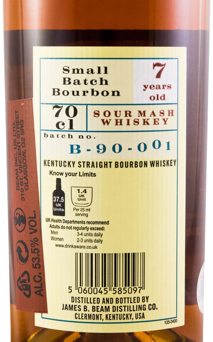 Baker's 107 Proof 7 anos