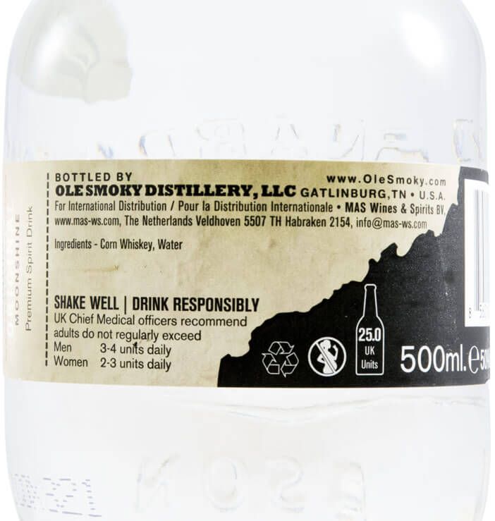 Ole Smoky Moonshine Original 50cl