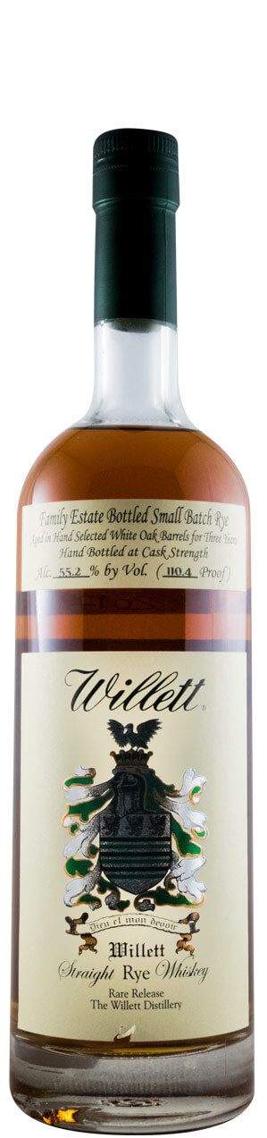 Willett 3 anos Small Batch Rye Cask Strength 55.2%