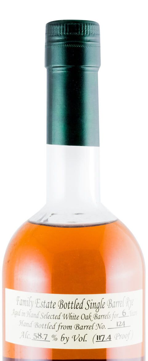 Willet 6 years Barrel N.º 124 Single Barrel Rye