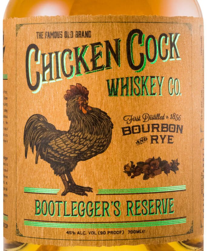 Chicken Cock Bootlegger's Reserve Bourbon Rye