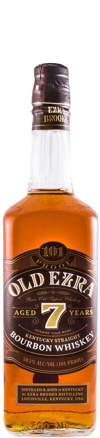 Ezra Brooks Old Ezra 7 anos Straight Bourbon