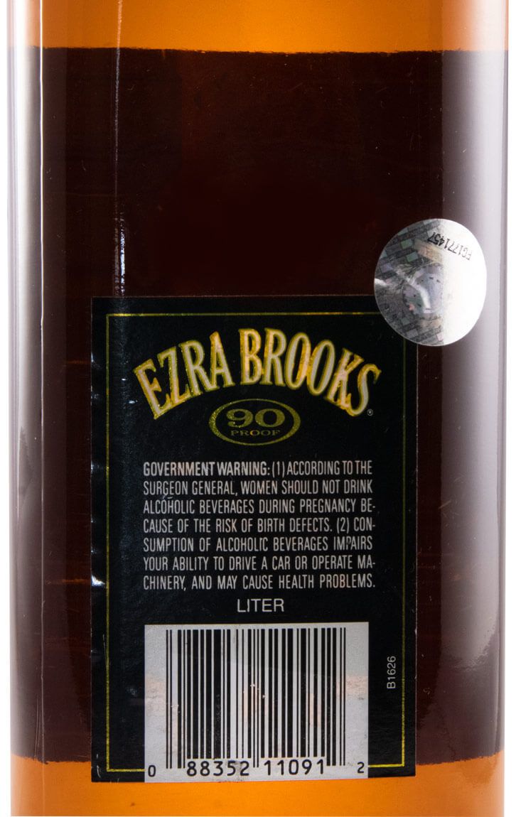Ezra Brooks Sour Mash 1L
