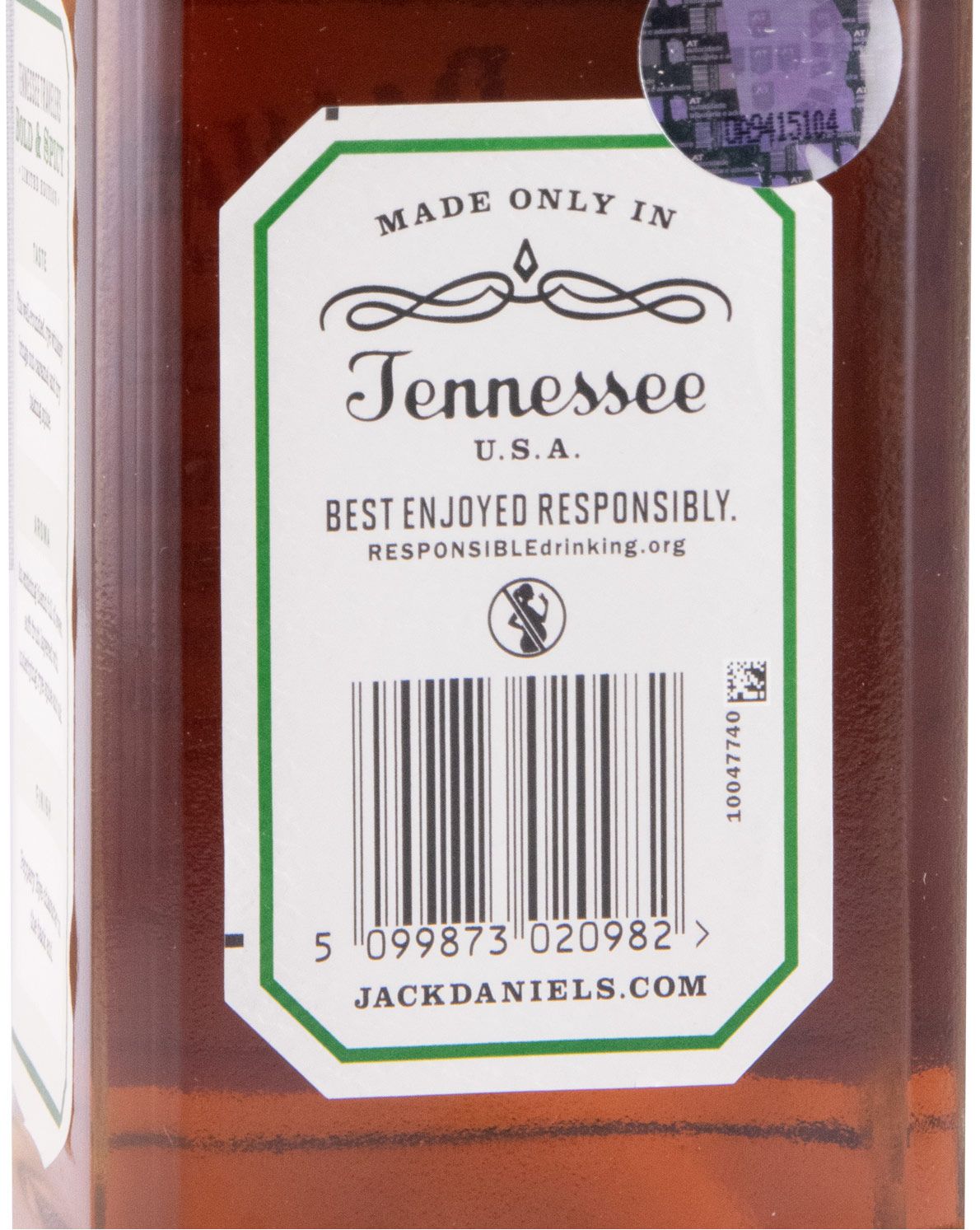 Jack Daniel's Travelers Bold & Spicy Edição Limitada 50cl