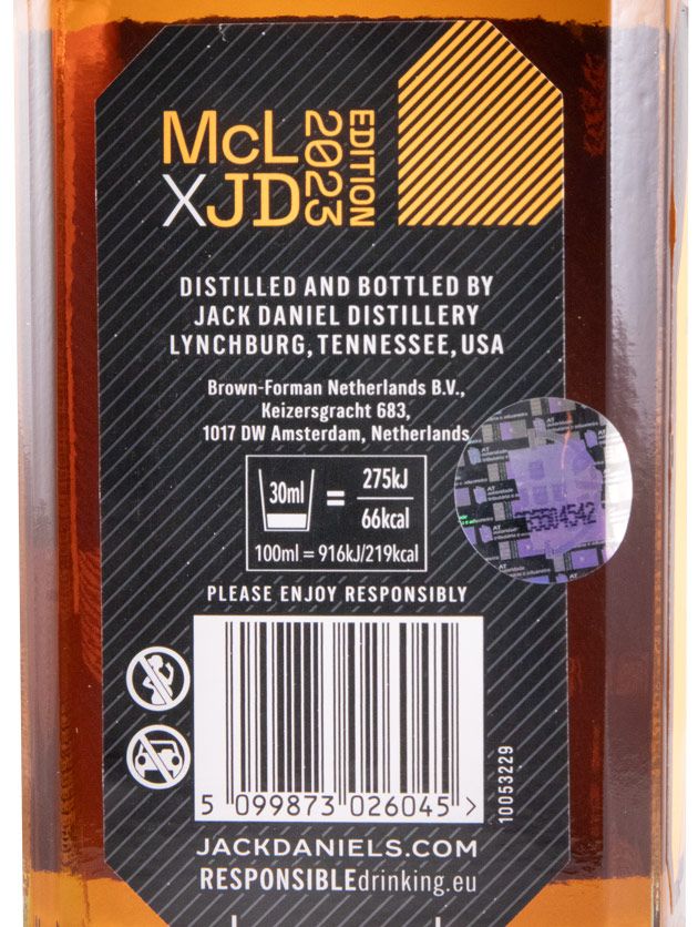 Jack Daniel's Mclaren 2023 Limited Edition