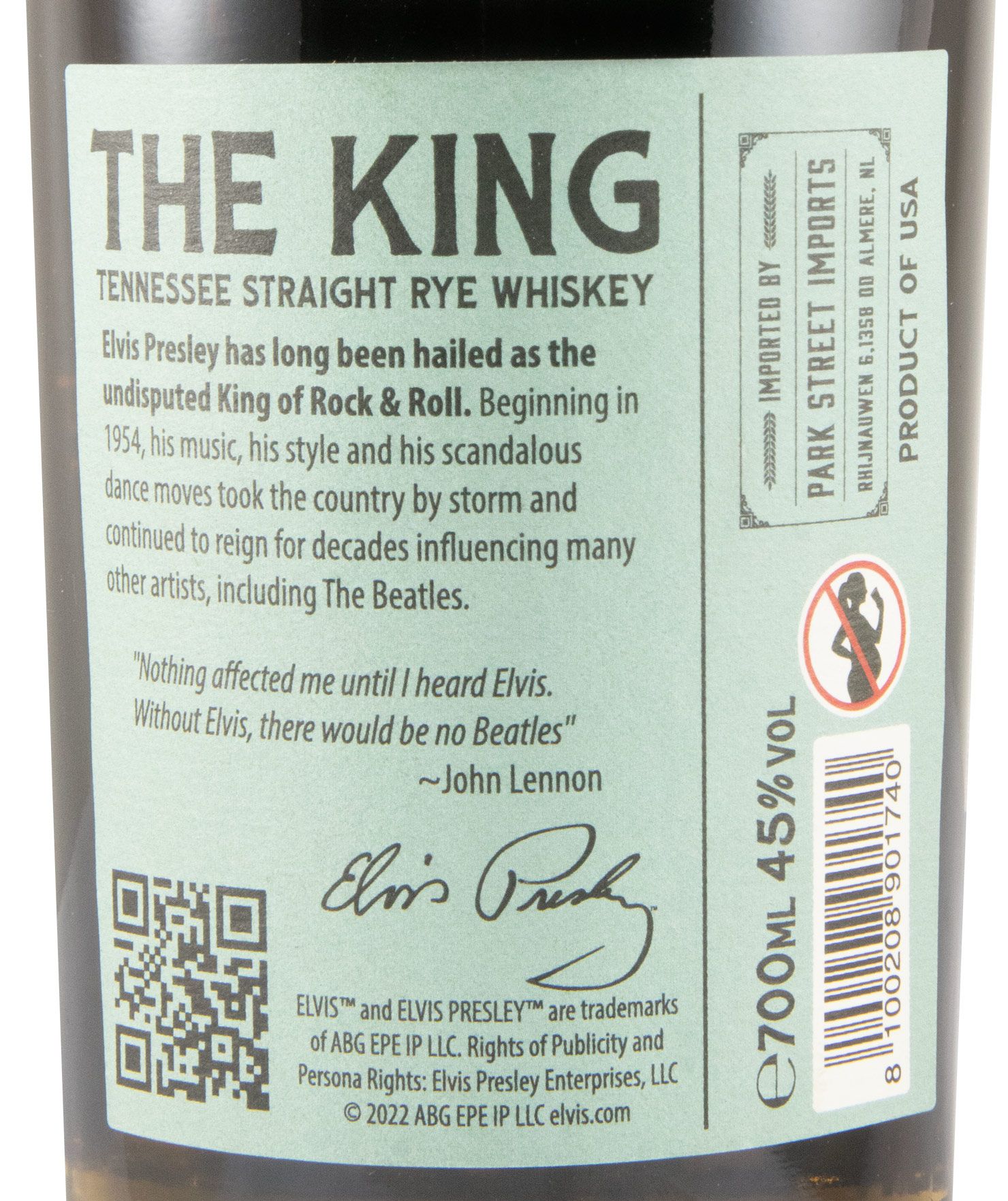 Elvis Straight Rye