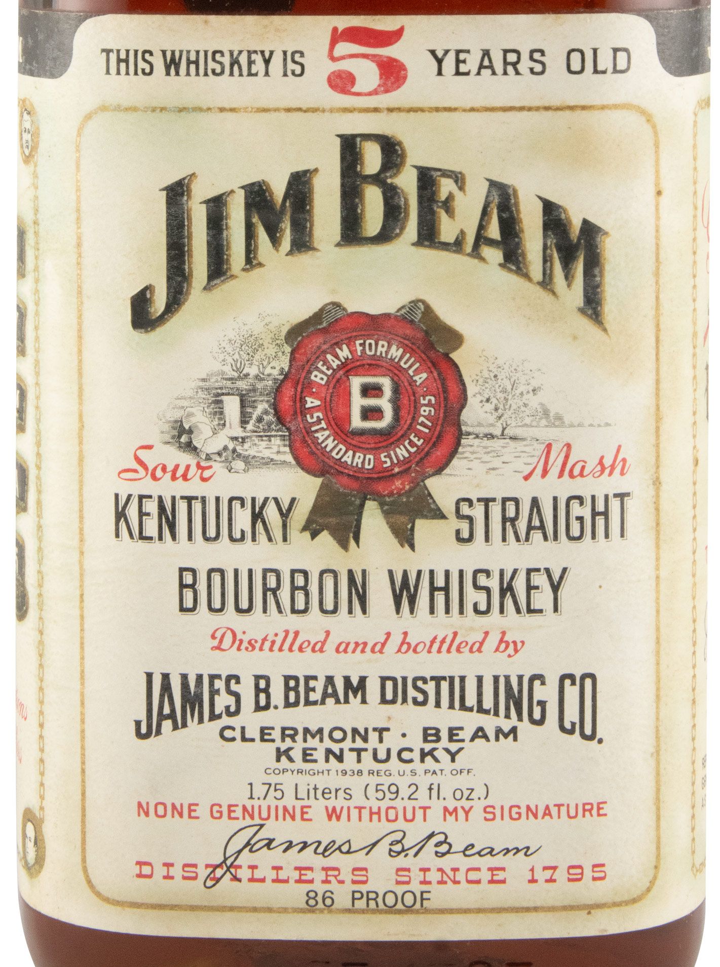 Jim Beam 5 anos 1,75L