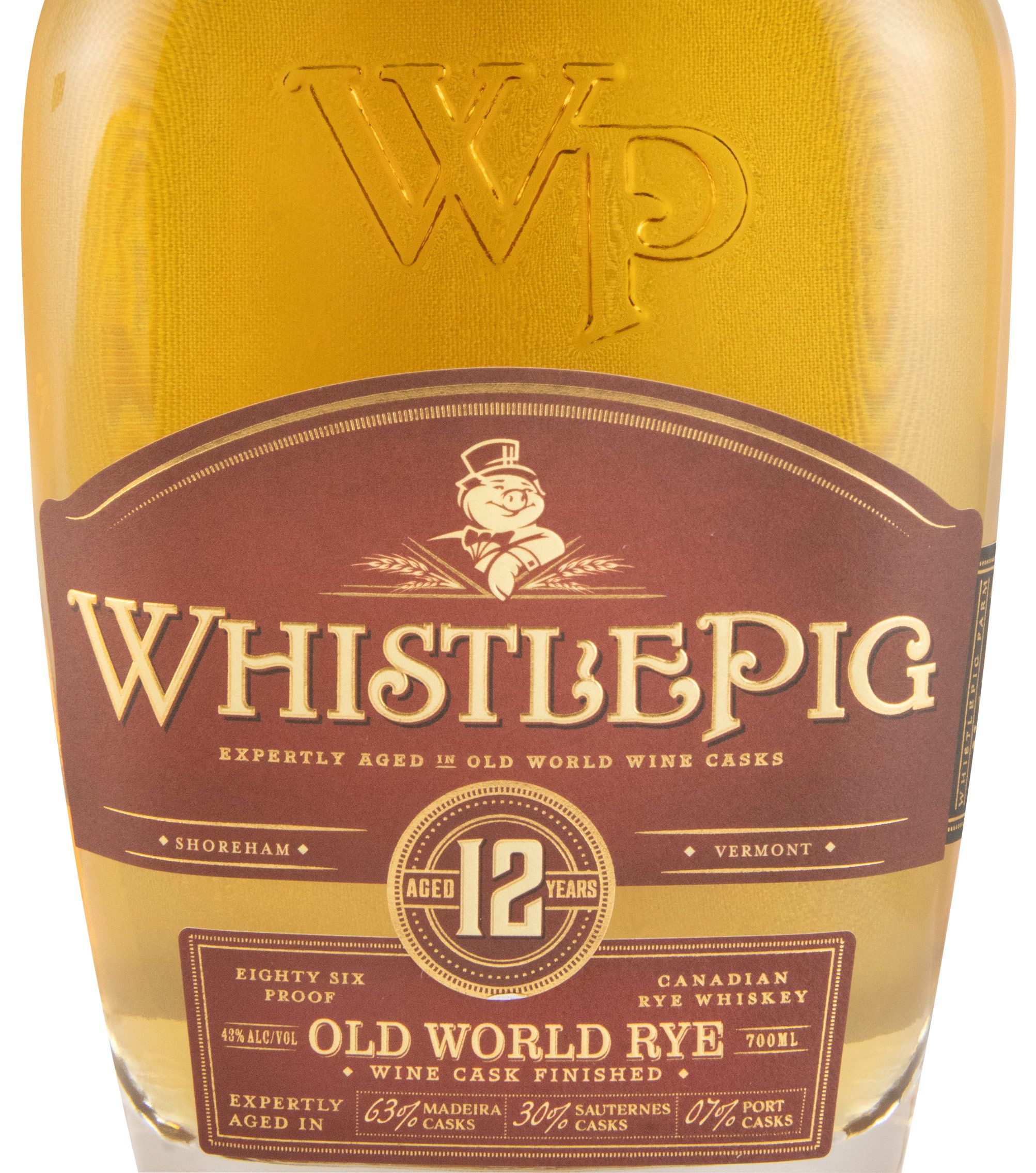 Whistlepig Old World Rye 12 anos