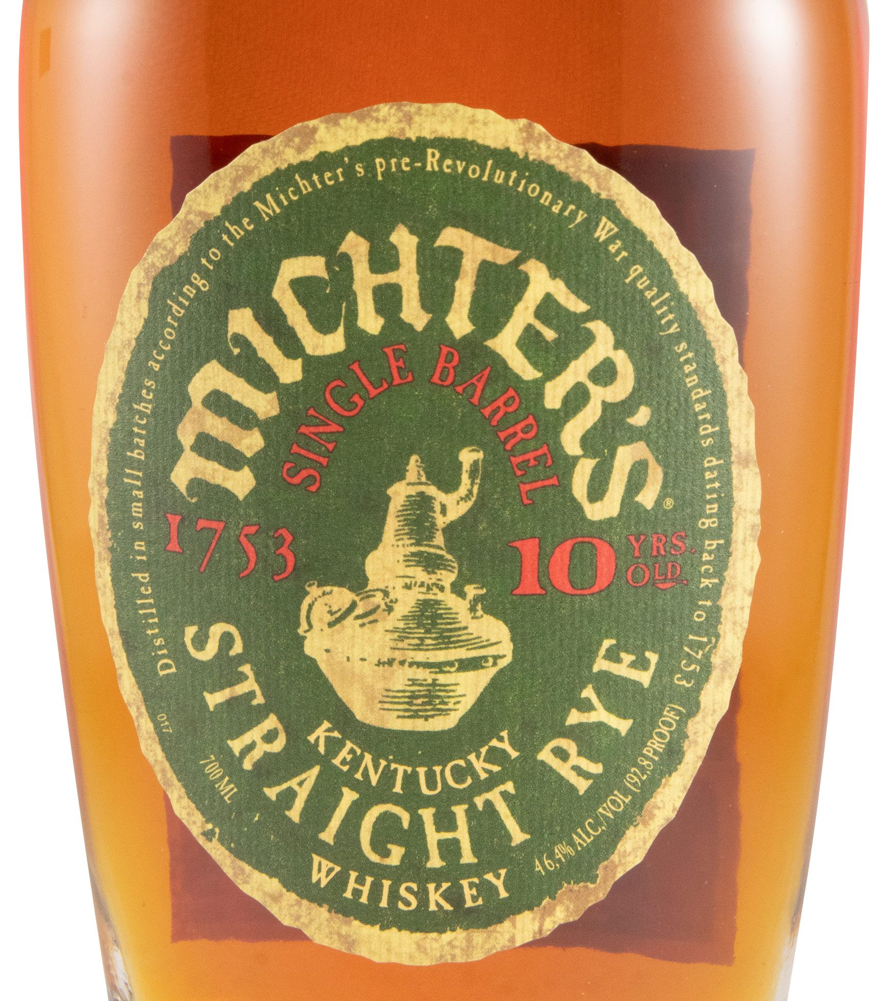 Michter's Straight Rye 10 anos