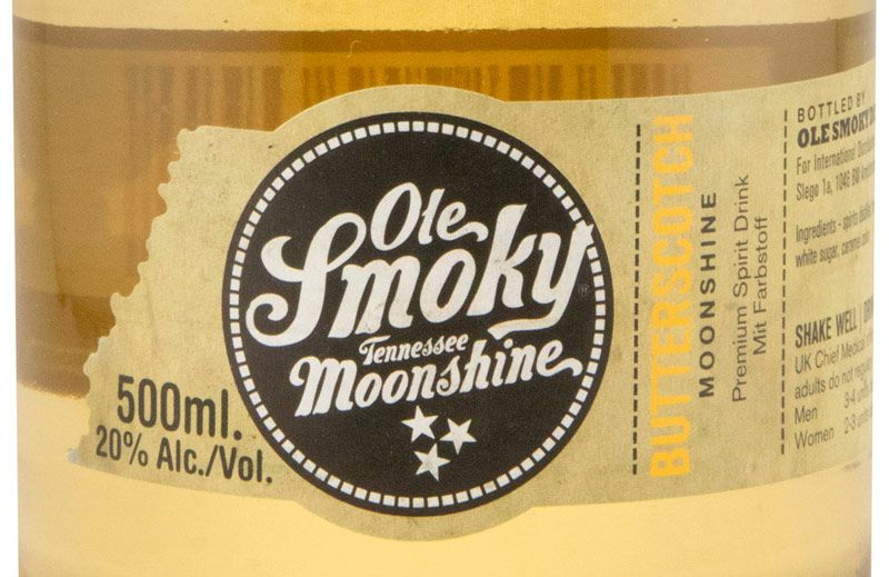 Ole Smoky Moonshine Butterscotch 50cl