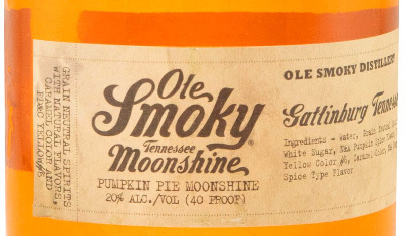 Ole Smoky Moonshine Pumpkin Pie 50cl