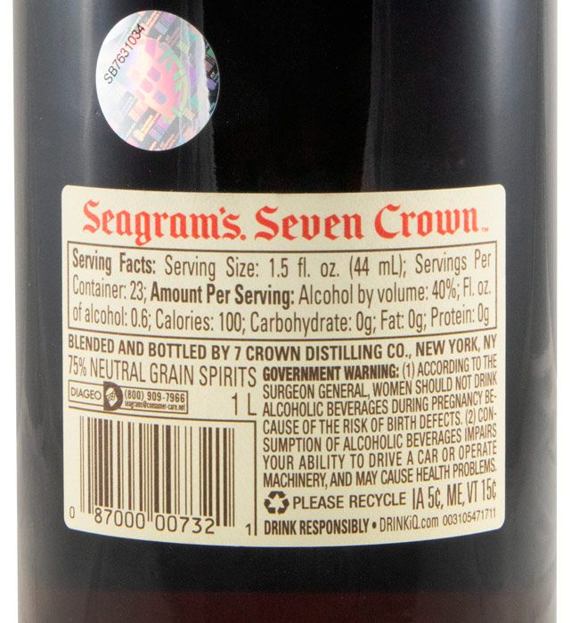 Seagram's Seven Crown 1L