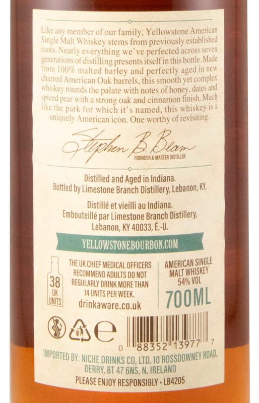 Yellowstone Single Malt