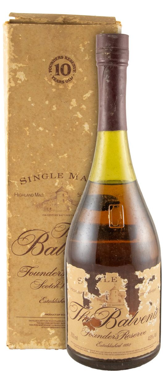Balvenie Founder's Reserve 10 anos (rótulo danificado) 75cl