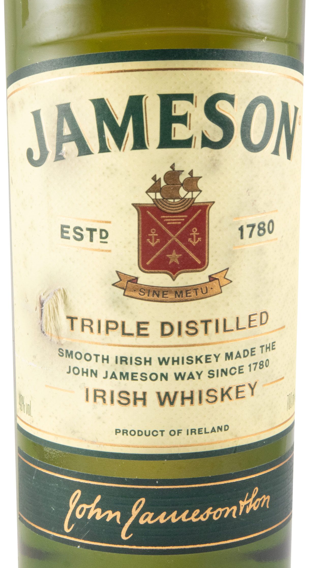Jameson (damaged label)
