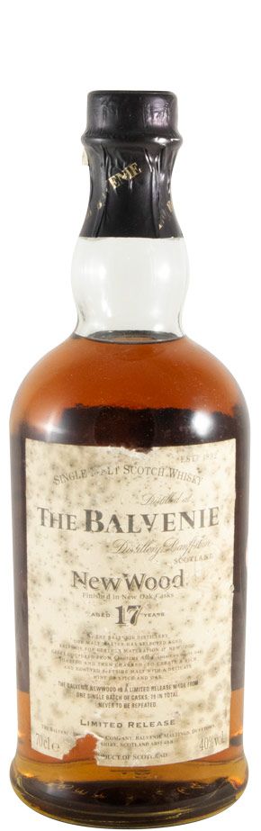 Balvenie New Wood 17 anos (sem caixa e com rótulo danificado)