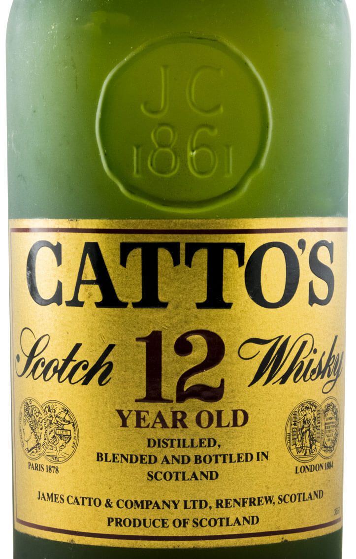 Catto's 12 years (former bottle)