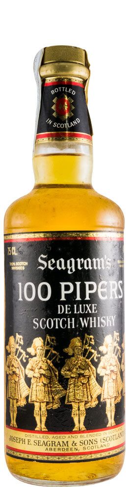 Seagram's 100 Pipers 75cl