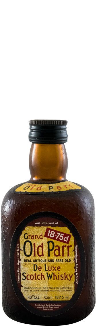 Grand Old Parr De Luxe 18,75cl